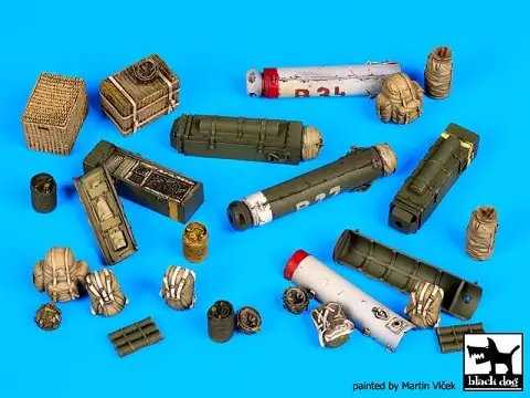 Koopje Black Dog 1:35 British Paratrooper Equipment Set - modelbouw