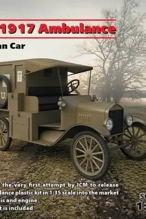 Koop Vandaag Icm 1:35 Model T 1917 Ambulance Ww1 - modelbouw