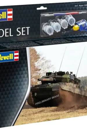 Goedkoop Revell 1:72 Model Set Leopard 2 A7V #63355 bouwdoos