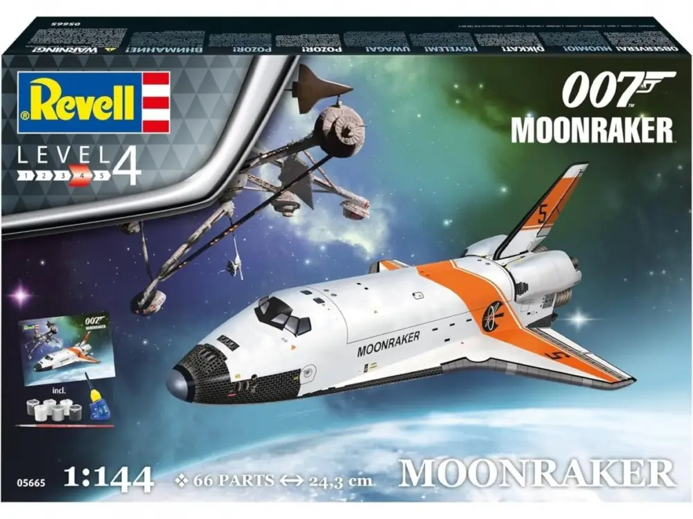 Revell 1:144 Geschenkset James Bond Moonraker #REV05665 Betaalbaar