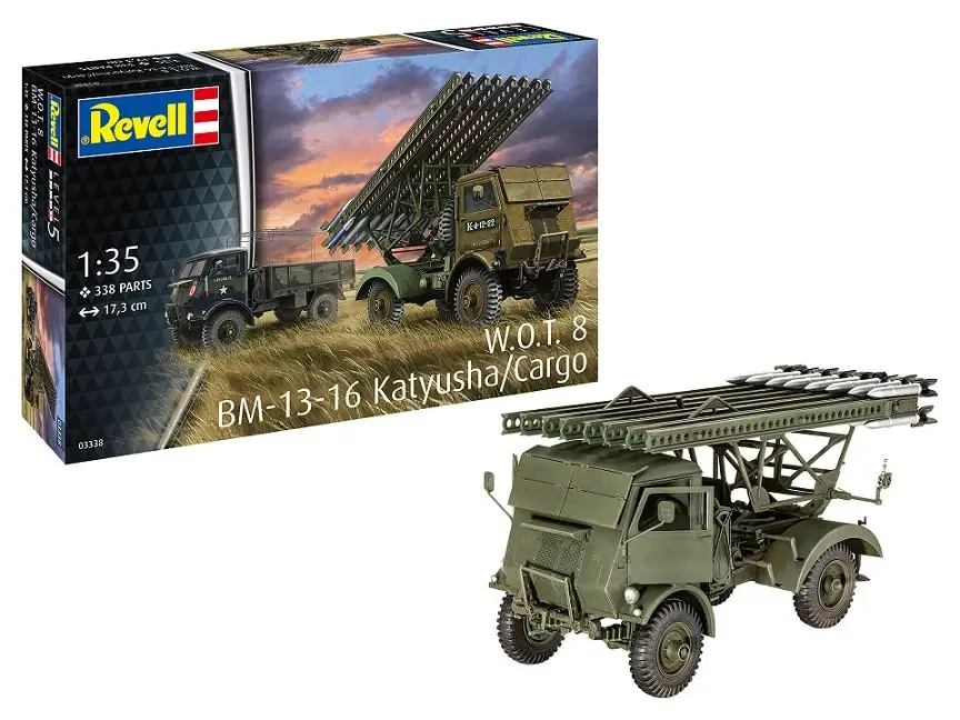 Revell 1:35 Bm-13-16 On W.O.T. 8 Chassis - modelbouw Koop Vandaag