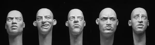 Koop Online Hornet 1:35 Headset Caucasian Head Formed Eyes - modelbouw