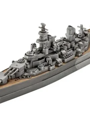 Laatste Kans Revell 1:1200 Battleship Uss New Jersey Set - modelbouw