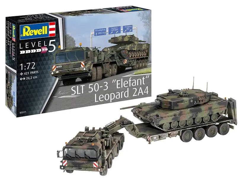 Revell 1:72 Slt 50-3 "Elefant" Leopard 2A4 - modelbouw Beste Prijs