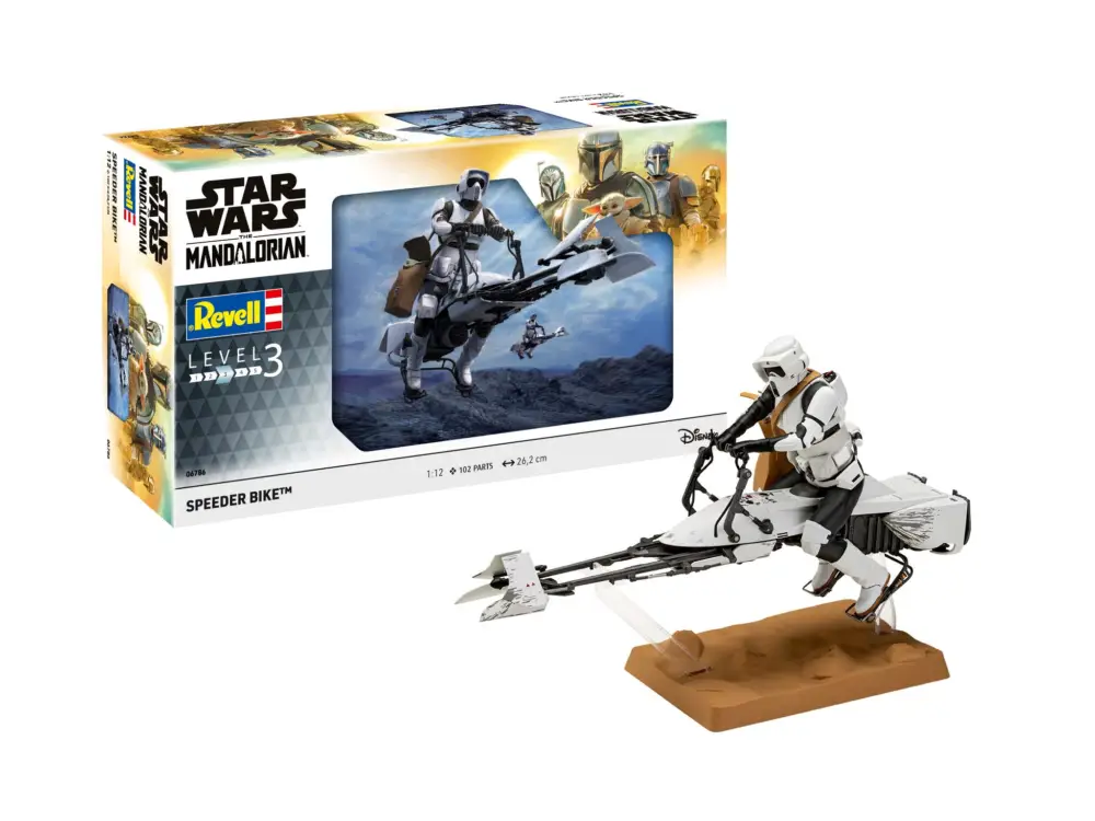 Veilige Betaling Revell 1:12 Speeder Bike: The Mandolorian - modelbouw