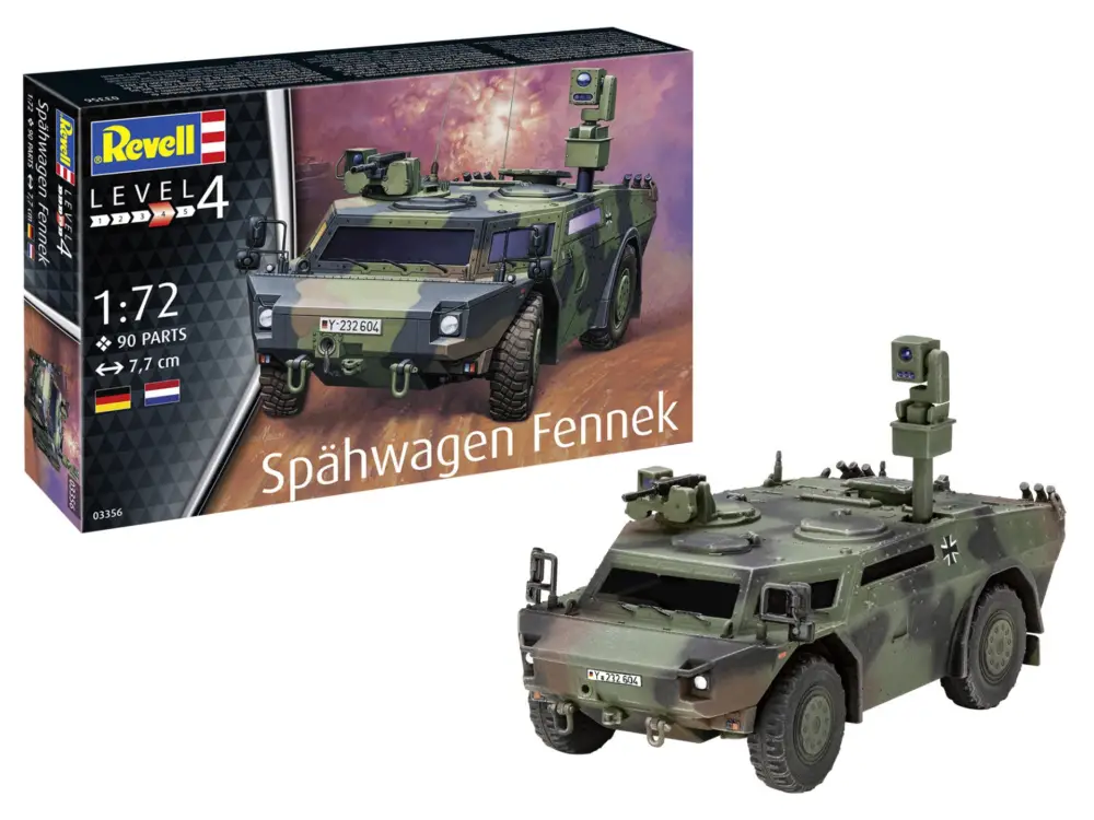 Revell 1:72 Spahwagen Fennek - modelbouw Weekendaanbieding