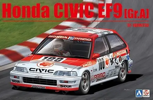 Flitsaanbieding Nunu 1:24 N°19 - Honda Civic Motion - modelbouw