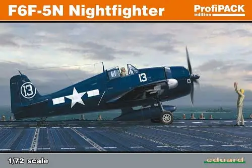 Shop Nu Eduard 1:72 F6F-5N Nightfighter - modelbouw