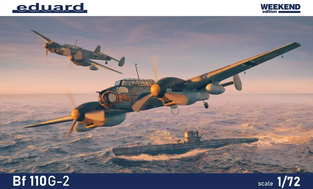 Eduard 1:72 Bf 110G-2 #EDU07468 Actieprijs