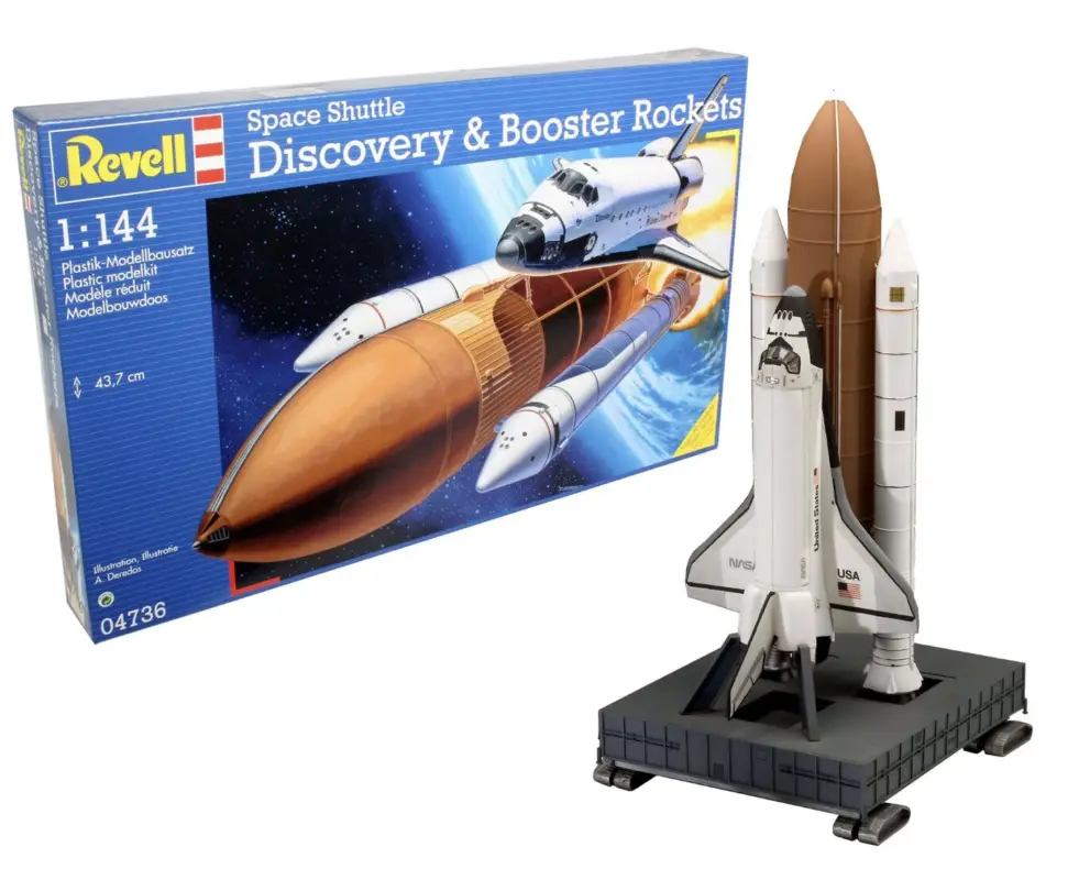 Flitsaanbieding Revell 1:144 Space Shuttle / Booster Rockets #04736