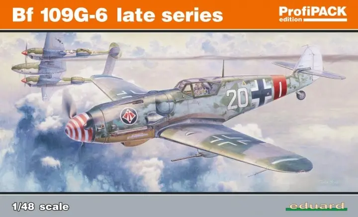 Beperkt Aanbod Eduard 1:48 Bf-109 G-6 Late - modelbouw