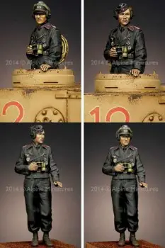 Alpine Miniatures 1:35 Panzer Commander No.1 - modelbouw Nieuw