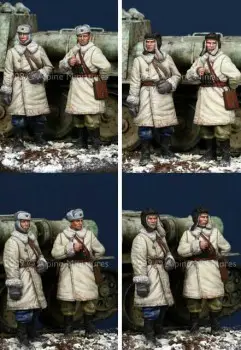 Bestel Nu Alpine Miniatures 1:35 Ww2 Russian Afv Crew Set - modelbouw