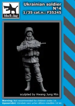 Aanbieding Black Dog 1:35 Ukrainian Soldier No.4 - modelbouw