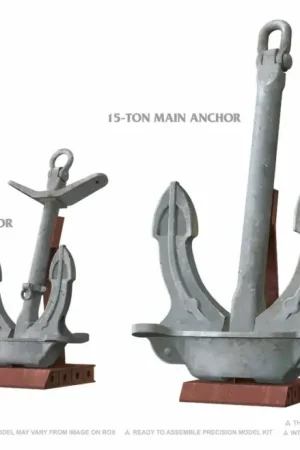 Takom 1:16 Battleship Yamato Anchors - modelbouw Beperkte Voorraad