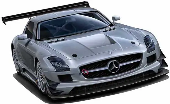 Favoriet Fujimi 1:24 Mercedes Sls Amg Gt3 - modelbouw
