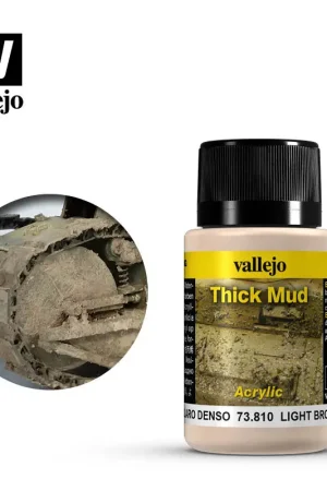Speciale Aanbieding Vallejo Light Brown Thick Mud - modelbouw