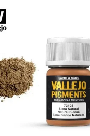 Vallejo Natural Sienna - modelbouw Merkproduct