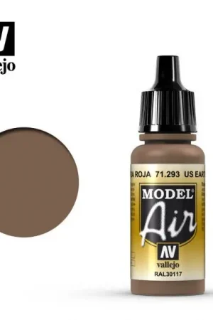 Beperkte Voorraad Vallejo Model Air 293 - Us Earth Red - modelbouw