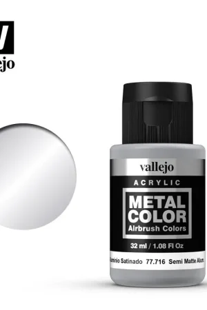 Vallejo Semi Matte Aluminium - modelbouw Favoriet