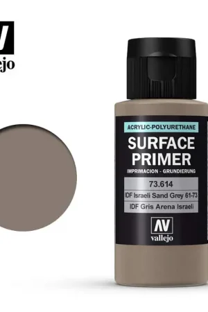 Actieprijs Vallejo 60Ml Primer Idf Israeli Sand Grey 61-73 - modelbouw