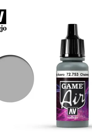 Beperkt Aanbod Vallejo Game Air Chainmail Silver - modelbouw