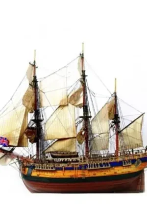 Occre 1:54 Hms Endeavour houten bouwpakket Actieprijs
