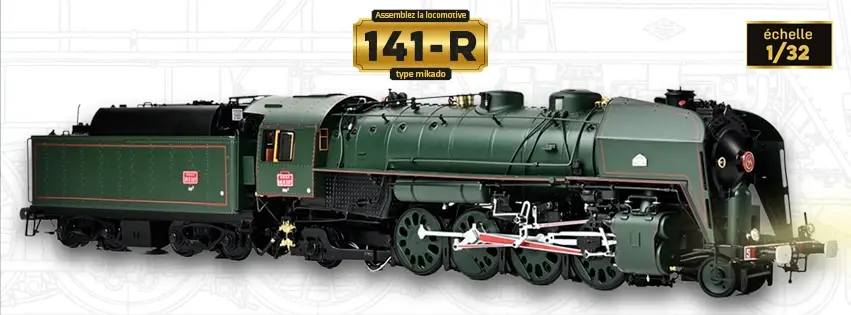 Beste Prijs Ixo collections 1:32 Locomotive 141-R - modelbouw