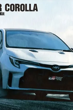 Laatste Kans Alpha Model 1:24 Toyota Gr Corolla - modelbouw