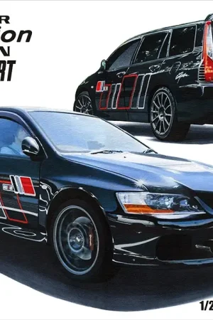 Alpha Model 1:24 Lancer Evolution Wagon Ralliart - modelbouw Populair
