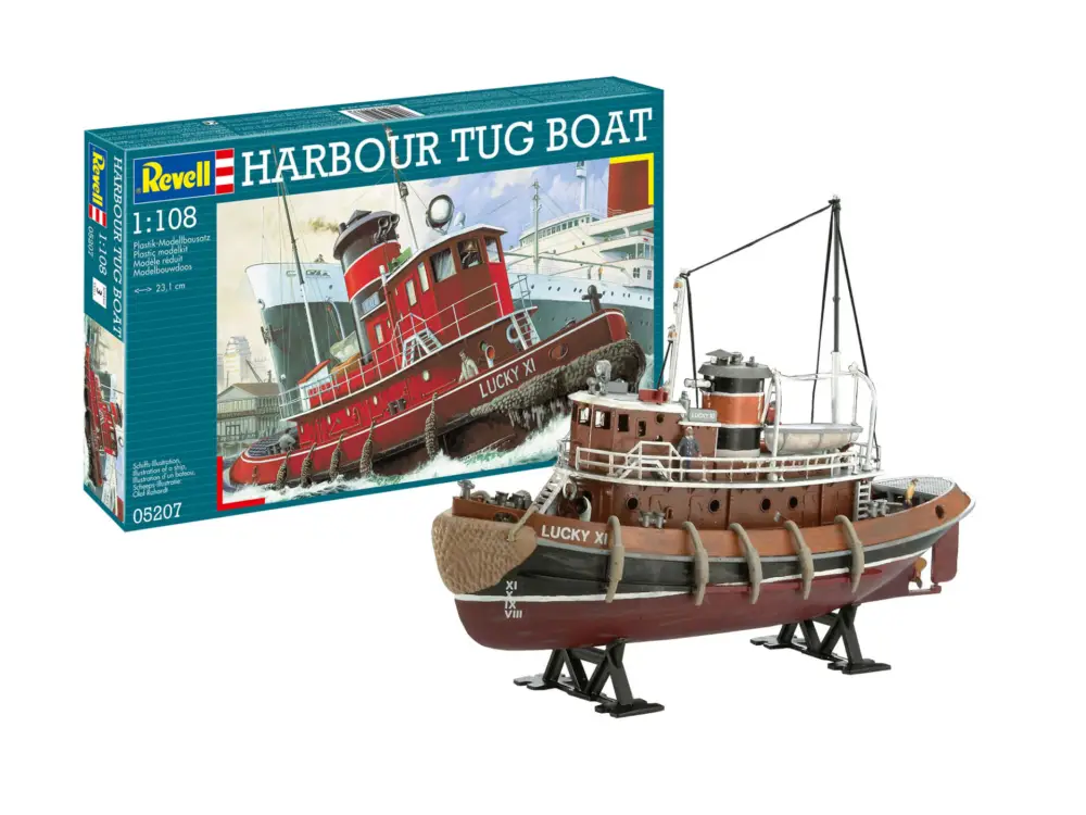 Superprijs Revell 1:108 Harbour Tug Boat modelbouw bouwdoos