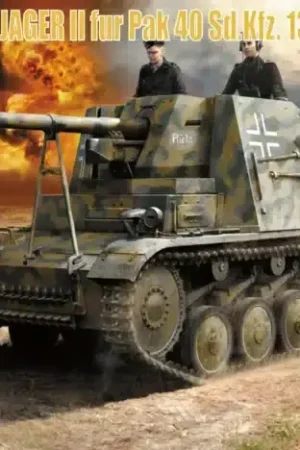 Gereduceerde Prijs Gecko models 1:16 PANZER JAGER II FUR PAK40 SD. KFZ. 131 (EARLY PRODUCTION) - modelbouw