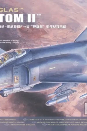 Meng 1:48 Mcdonnell Douglas F-4G Phantom Ii Wild Weasel - modelbouw Gecertificeerd