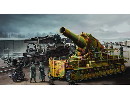 Bestseller Trumpeter 1:35 Karl On Railway - modelbouw