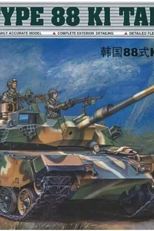 Trumpeter 1:35 MM43 KOREAN 88K1 TANK - modelbouw Laatste Versie