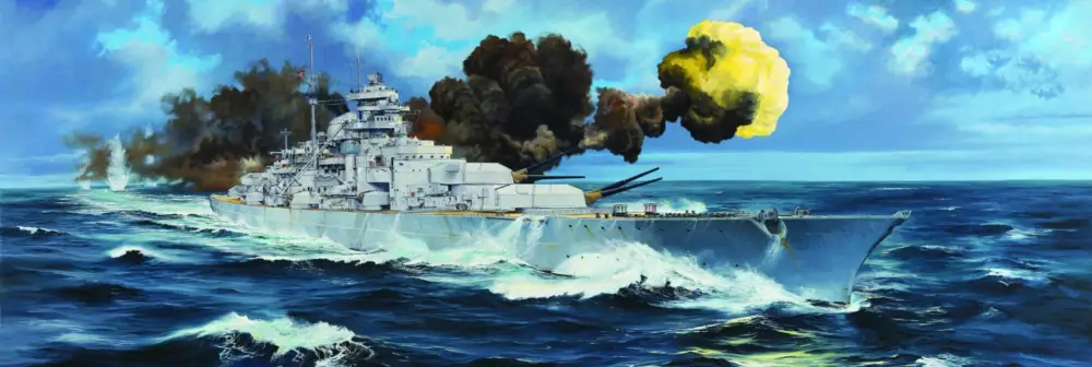 Trumpeter 1:200 German Bismarck #03702 Uitverkoop