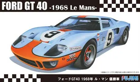 Meest Verkocht Fujimi 1:24 Ford Gt40 Le Mans Winner 1968 - modelbouw