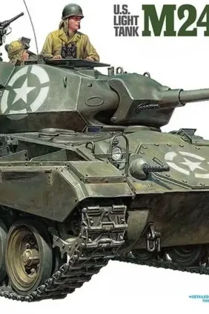 Tamiya 1:35 U.S. LIGHT TANK M24 CHAFFEE EUROPEAN THEATER PRE-ORDER - modelbouw Express Levering