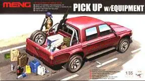 Speciale Aanbieding Meng 1:35 Pick Up With Equipment - modelbouw