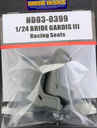Hobby design 1:24 BRIDE GARDIS III RACING SEATS - modelbouw Dagaanbieding