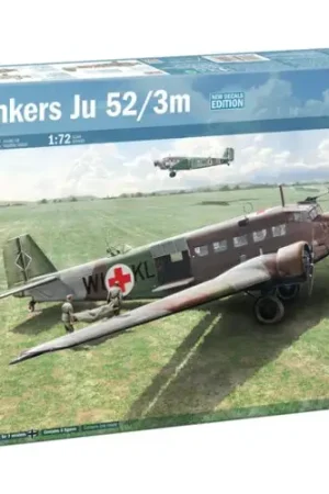 Italeri 1:72 Ju-52/3M modelbouw bouwdoos Express Levering