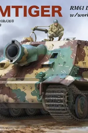 Rye Field Model 1:35 Sturmtiger With Workable Tracks - modelbouw Gecertificeerd