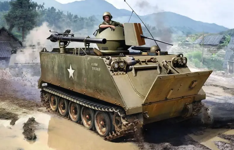 Koop Online Dragon models 1:35 M113 ACAV WITH/106MM RECOILLESS RIFLE - modelbouw