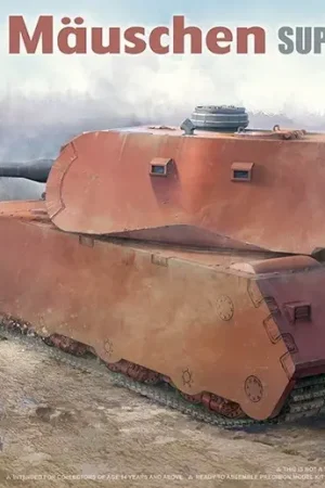 Takom 1:35 Typ 205 Mauschen Super Heavy Tank - modelbouw Beperkt Aanbod