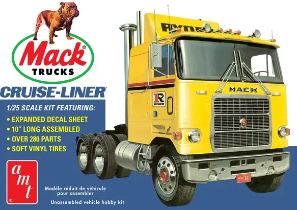 Amt 1:25 Mack Cruise Liner Semi Tractor - modelbouw Meest Verkocht