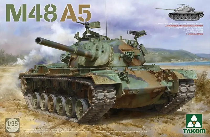 Bestel Nu Takom 1:35 M48A5