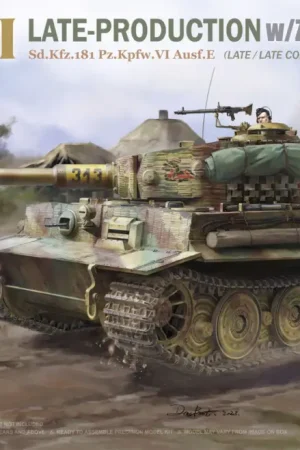Nu Kopen Takom 1:35 Tiger I Late Production W/Zimmerit 2 In1 Sd.Kfz.181 Pz.Kpfw.Vi Ausf.E - modelbouw