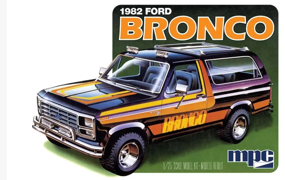 Op = Op Mpc 1:25 1982 Ford Bronco - modelbouw