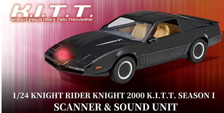 Aoshima 1:24 Knight Rider Knight 2000 K.I.T.T. Season I Scanner & Sound Unit #AO06560 Voordeelprijs