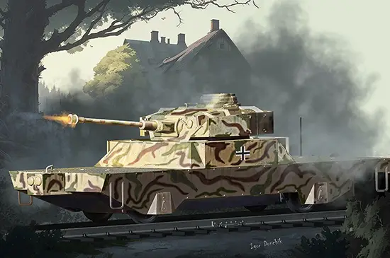 Hobbyboss 1:72 German Panzerjagerwagen Vol.2 - modelbouw Bestel Nu